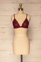 Ati Burgundy | Bralette