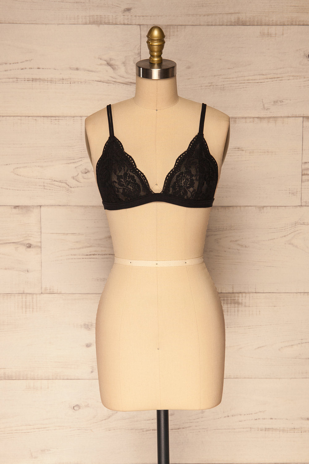 Ati Black | Lace Bralette
