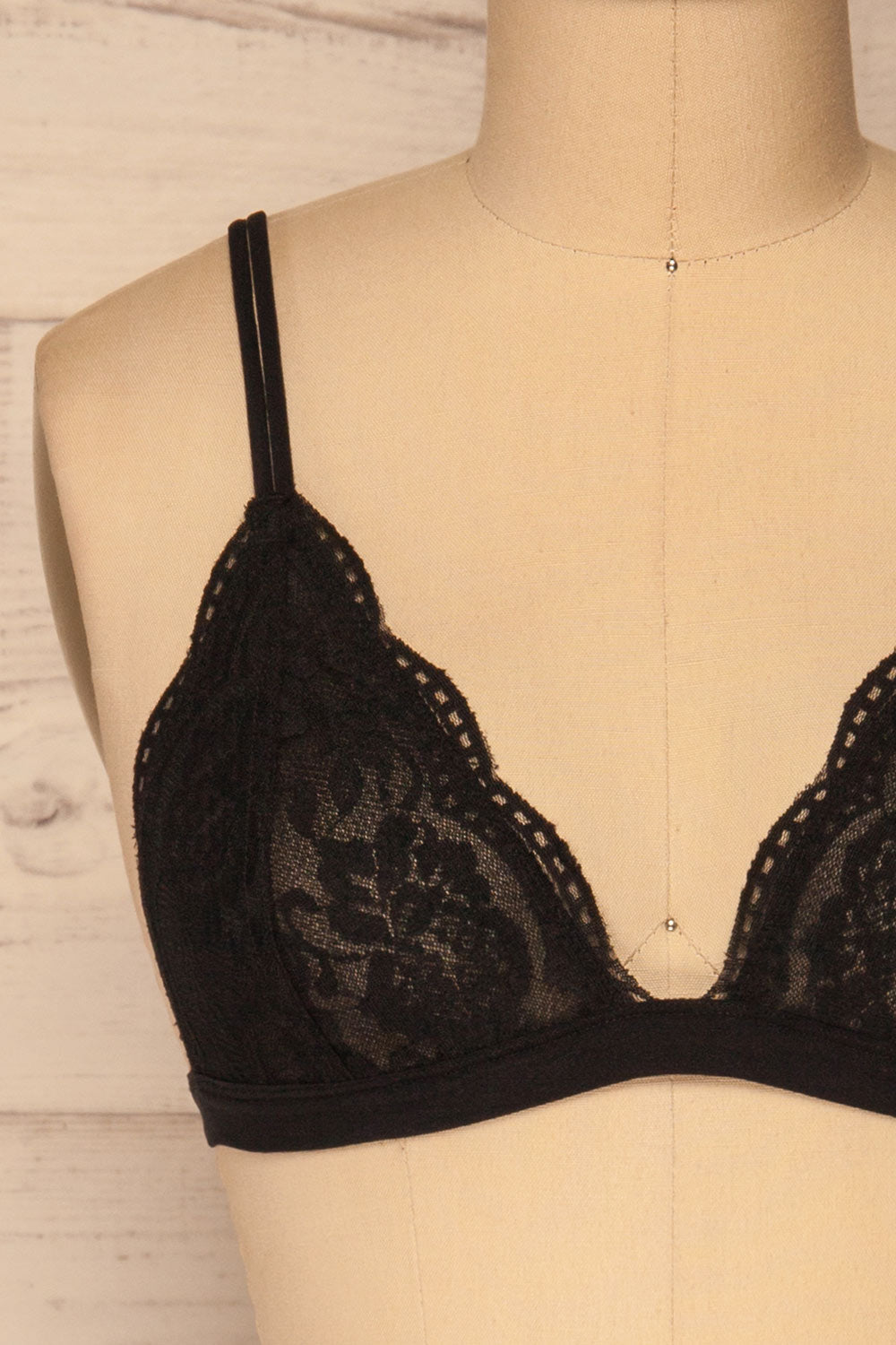 Ati Black | Lace Bralette