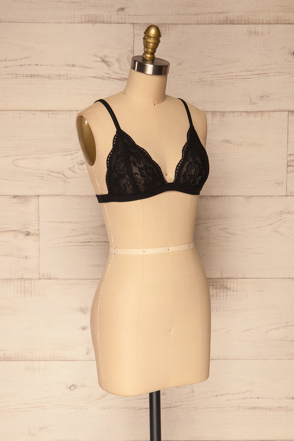 Ati Black | Lace Bralette