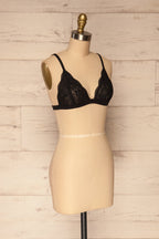 Ati Black | Lace Bralette