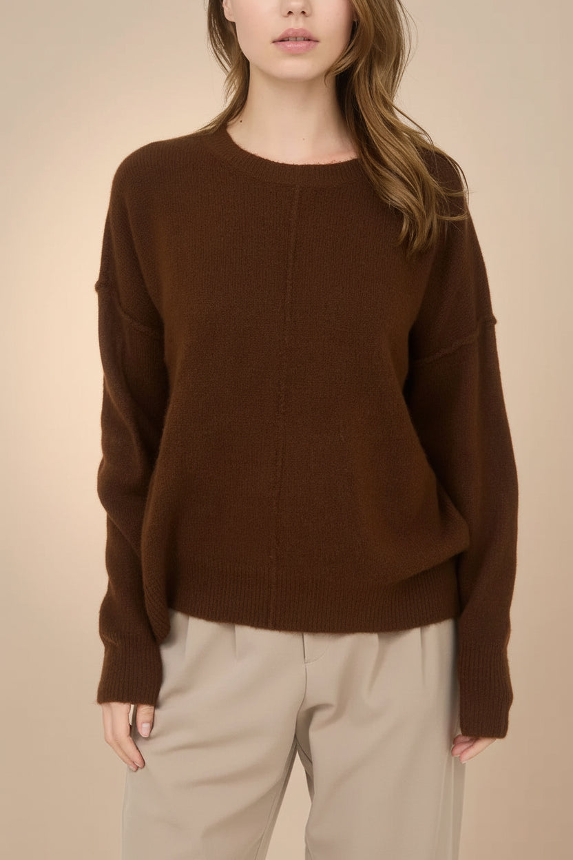 Dundee Brown | Soft Loose Sweater