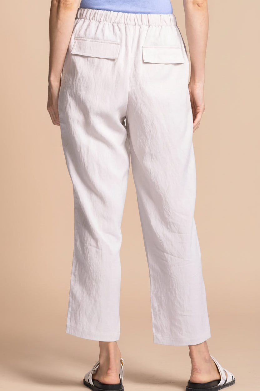 Fabriano | Light Grey Trousers Pants