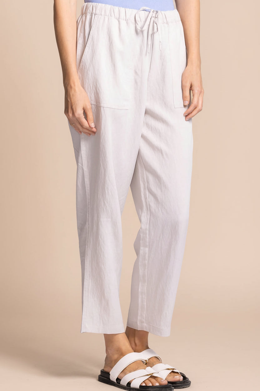 Fabriano | Light Grey Trousers Pants