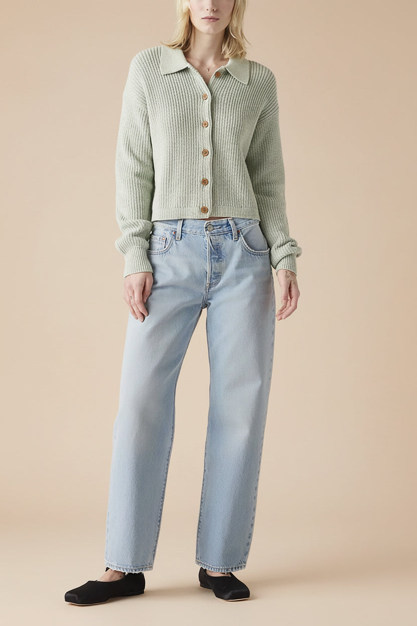 Matheran | Light Blue Ankle Length Denim Pants