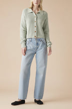 Matheran | Light Blue Ankle Length Denim Pants