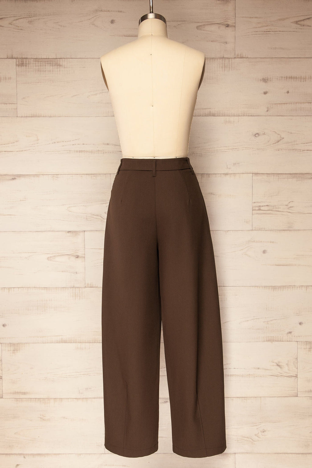 Satna Brown | Barrel Legs Trousers