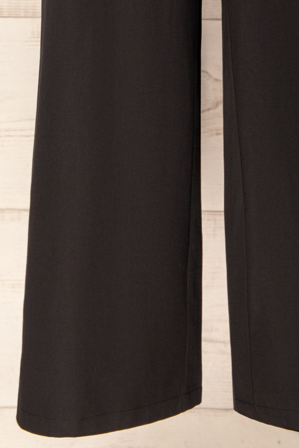 Alcamo | Black Straight Leg Pant