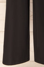 Alcamo | Black Straight Leg Pant