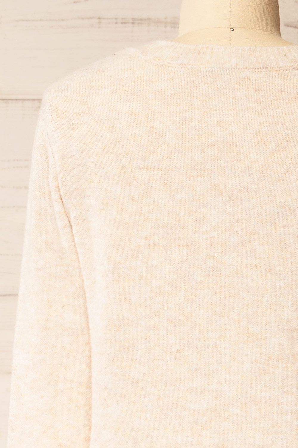 Andenes Beige | Buttoned-Up Cardigan