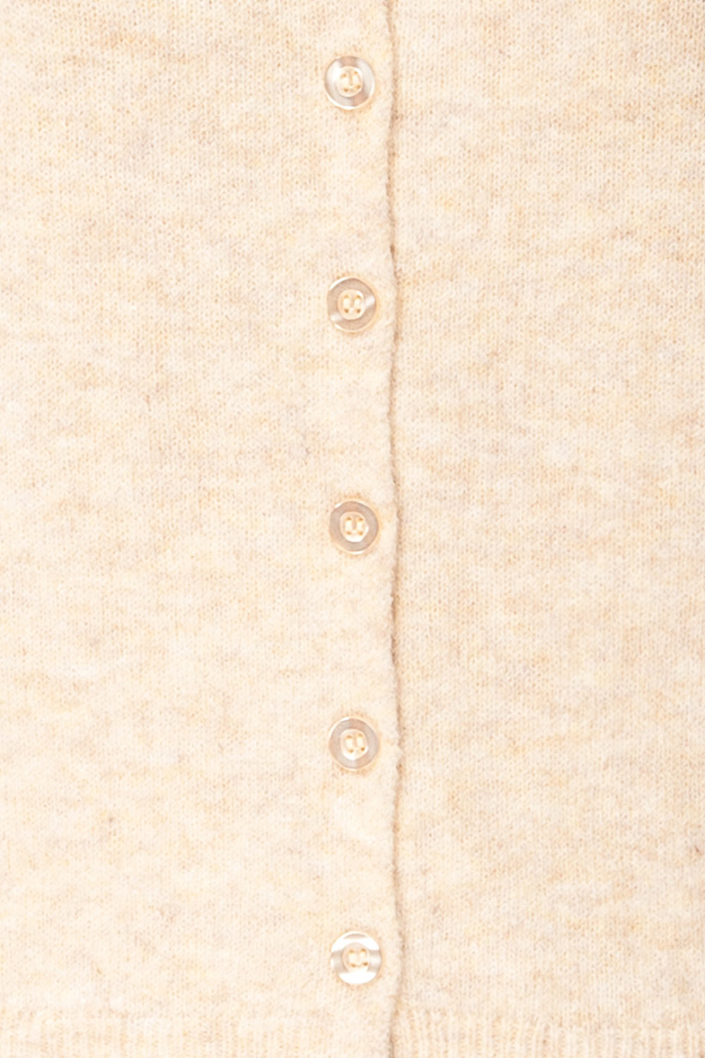 Andenes Beige | Buttoned-Up Cardigan