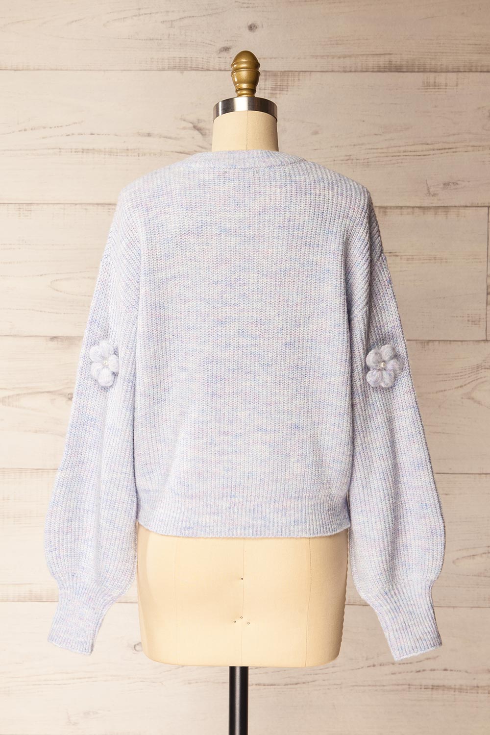 Belluno | Lavender 3D Floral Sweater