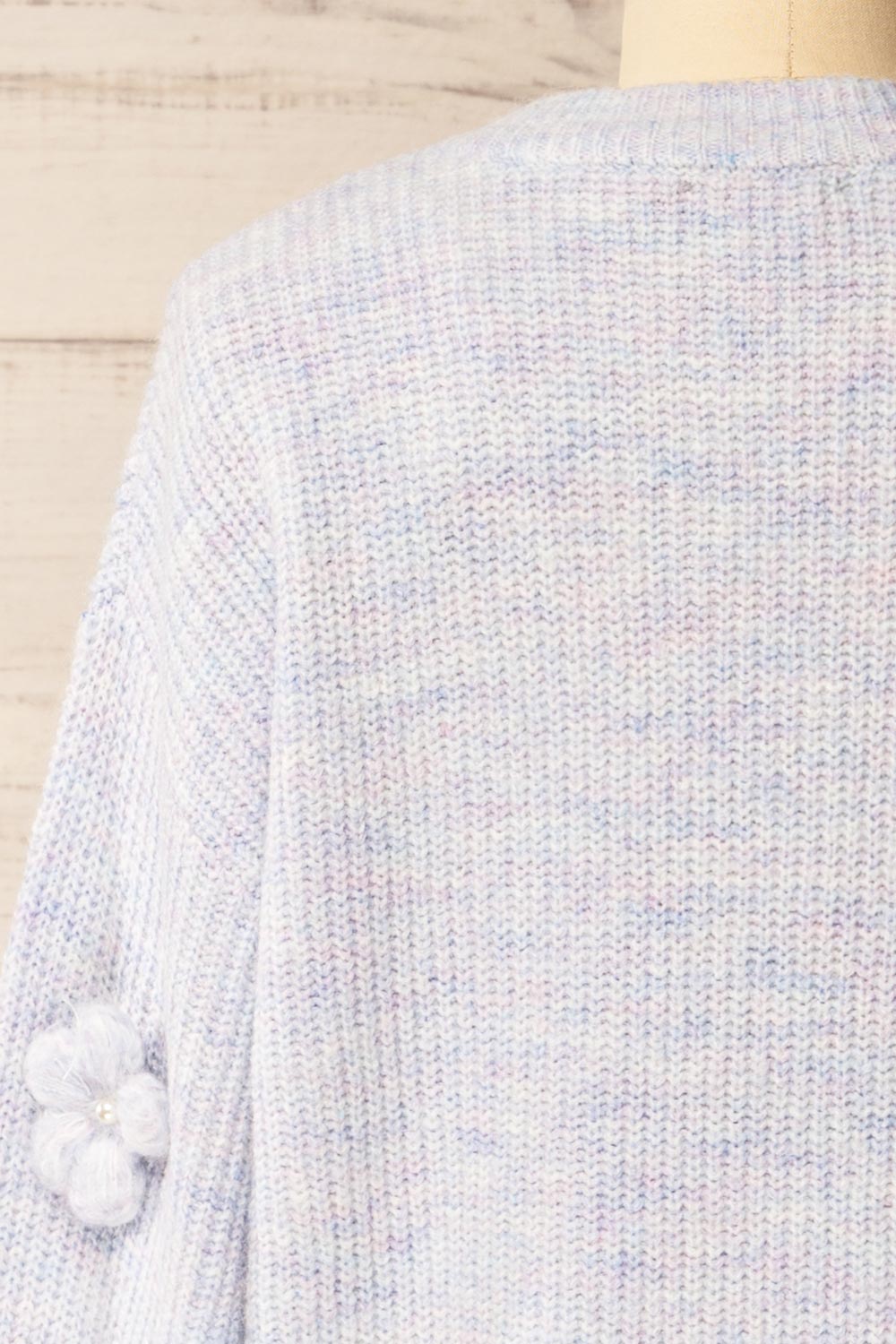 Belluno | Lavender 3D Floral Sweater