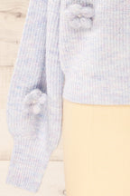 Belluno | Lavender 3D Floral Sweater