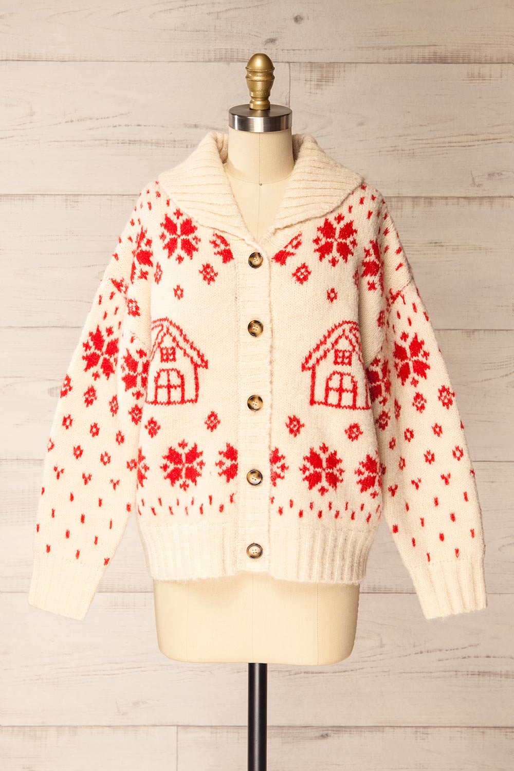 Bendigo | Thick Knitted Christmas Cardigan