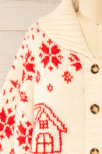 Bendigo | Thick Knitted Christmas Cardigan