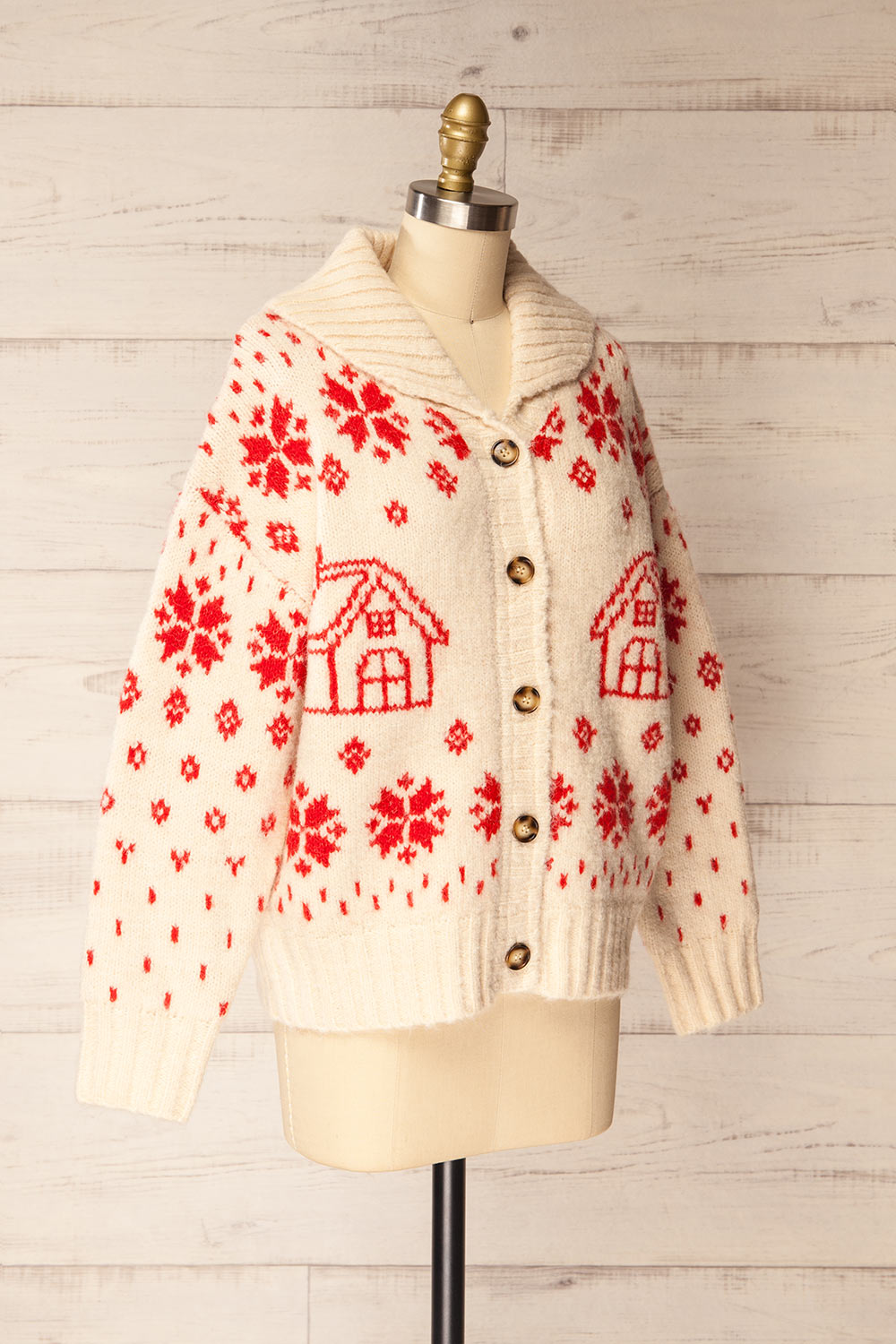 Bendigo | Thick Knitted Christmas Cardigan