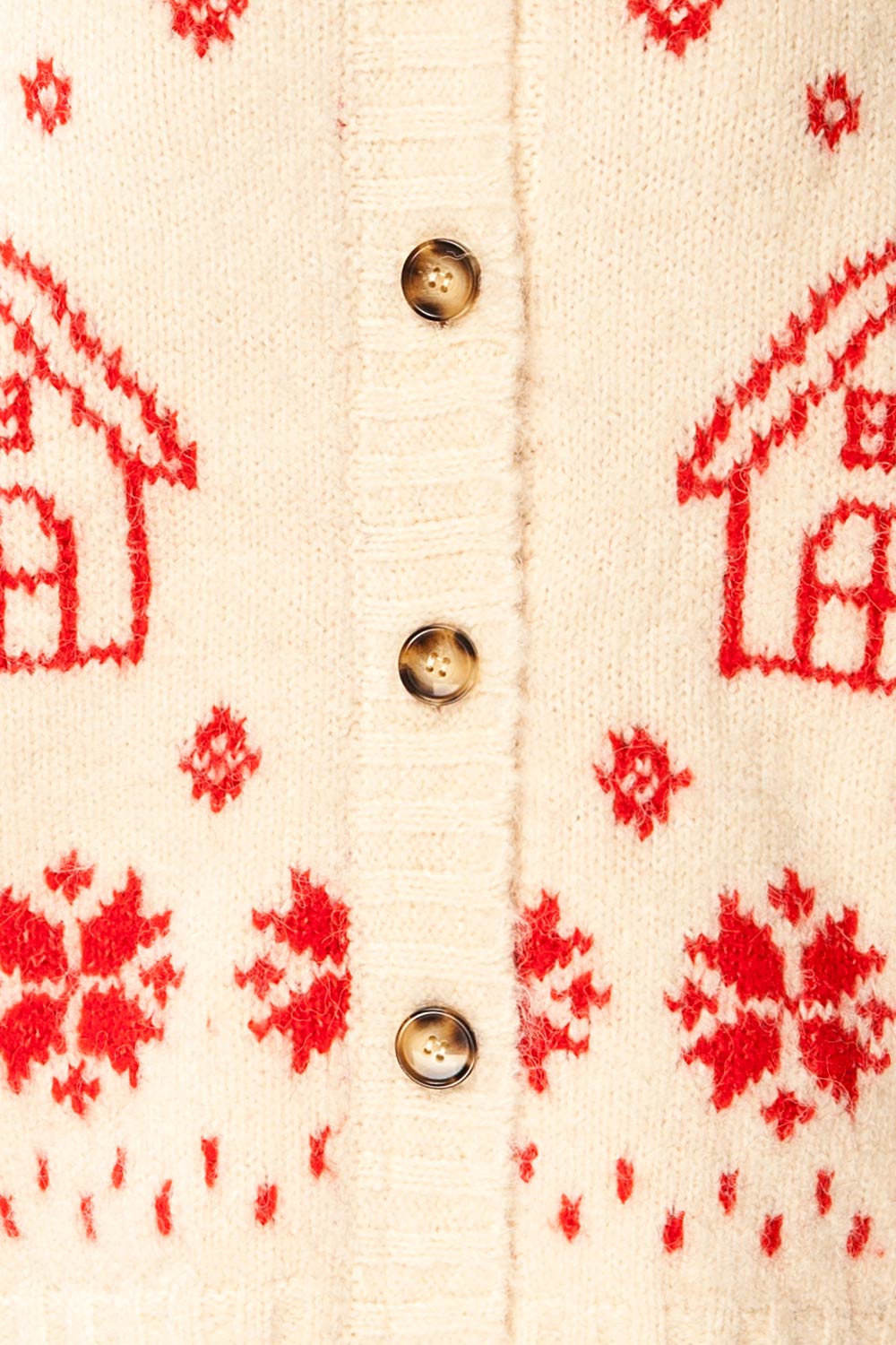 Bendigo | Thick Knitted Christmas Cardigan