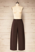 Buldhana Brown | Barrel Leg Pants