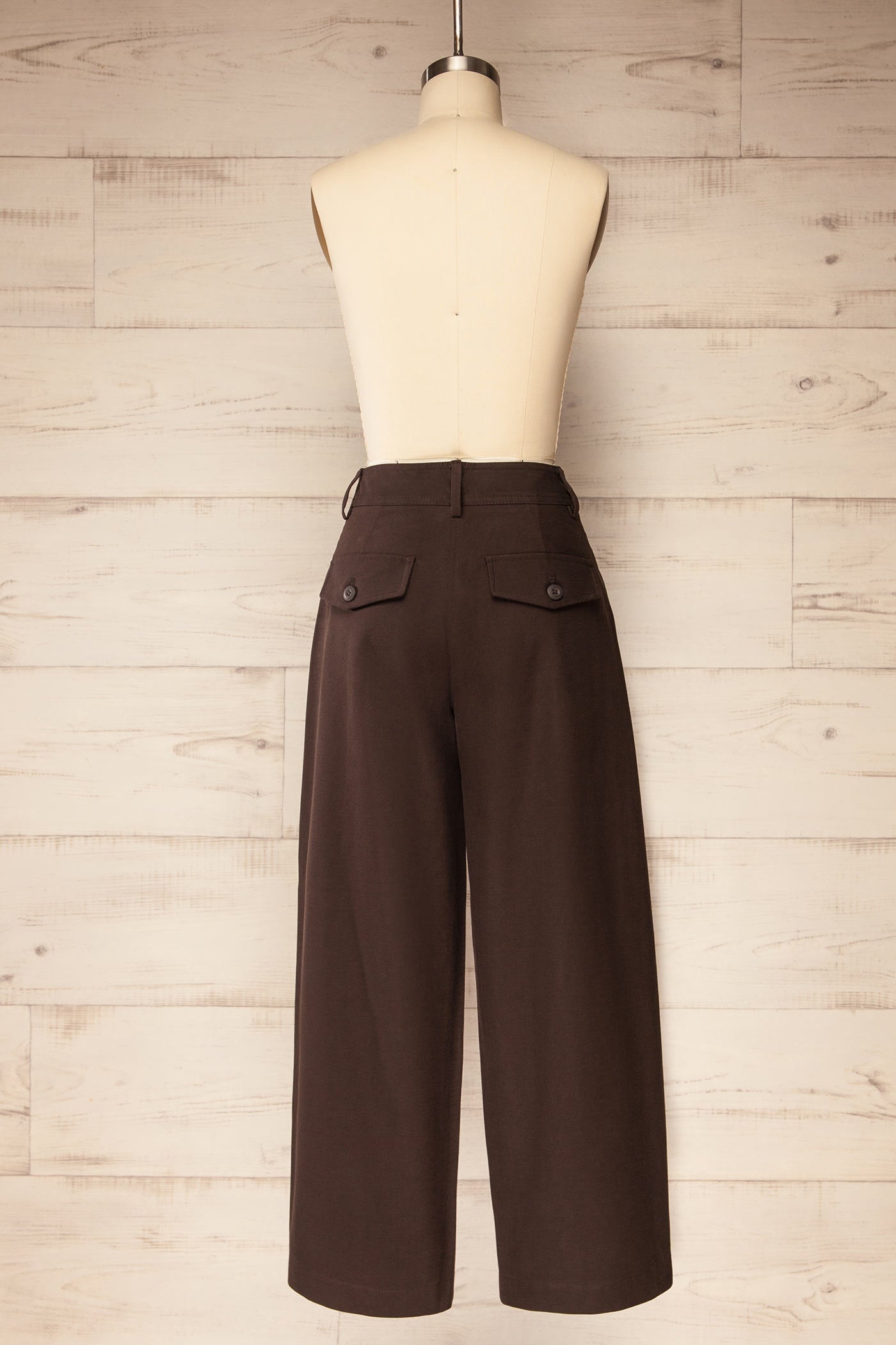 Buldhana Brown | Barrel Leg Pants
