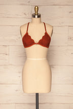 Chiavari Rust | Red Bralette