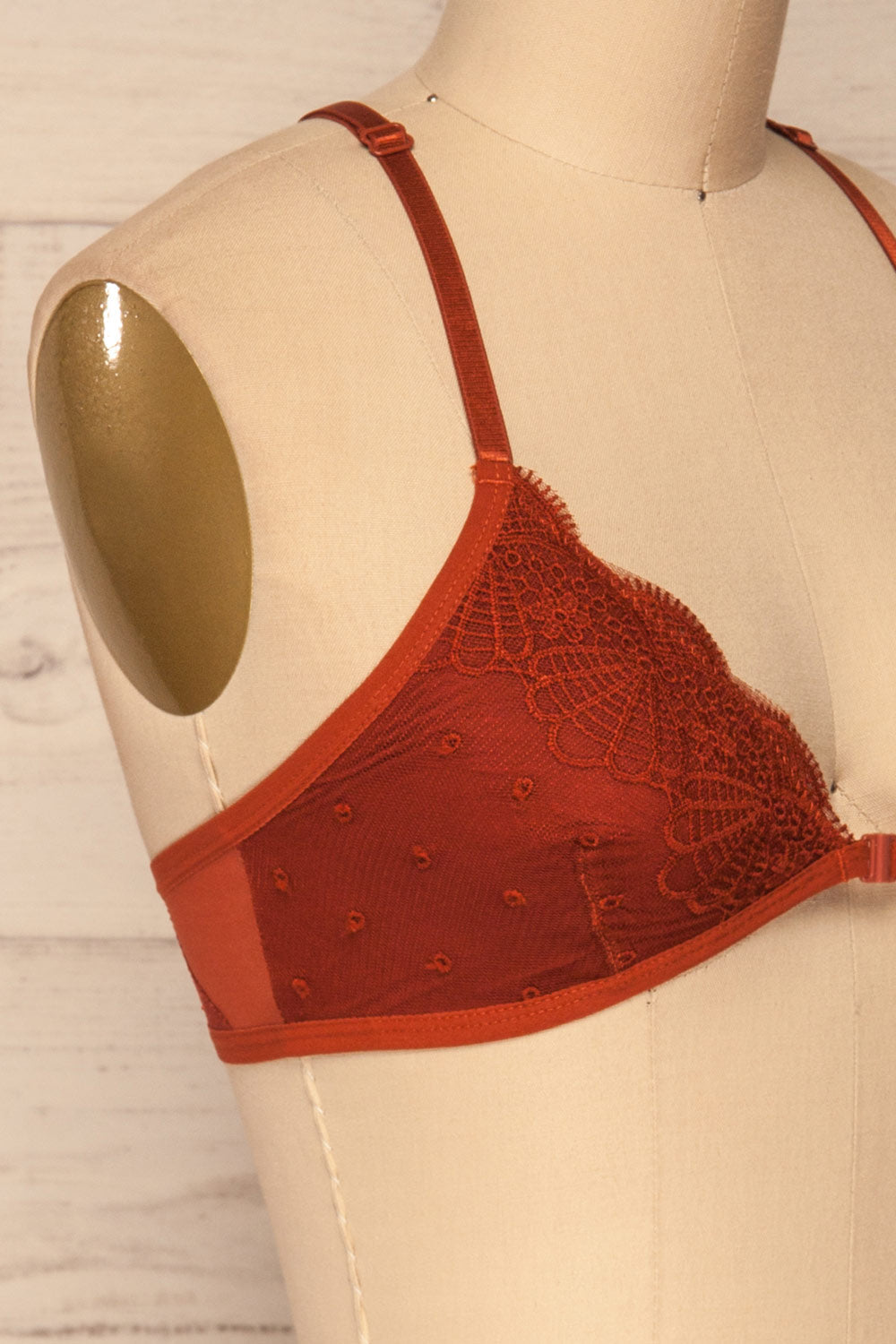 Chiavari Rust | Red Bralette