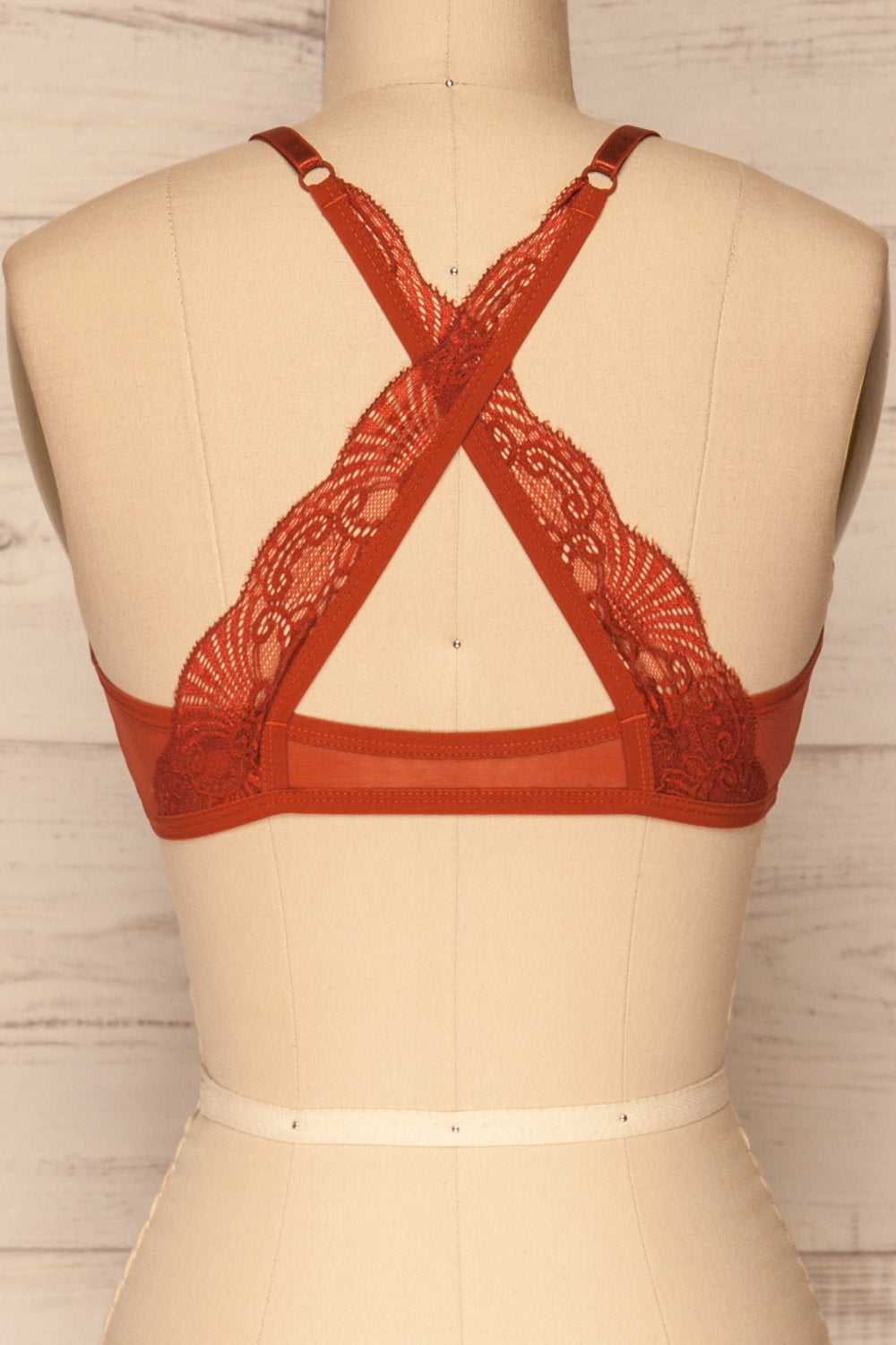 Chiavari Rust | Red Bralette
