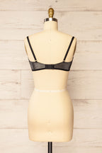 Dafni | Silver Glitter Bralette