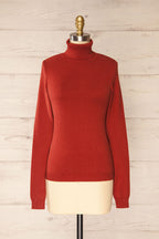 Derby Rust | Knit Turtleneck w/ Long Sleeves