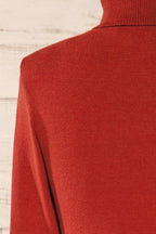 Derby Rust | Knit Turtleneck w/ Long Sleeves