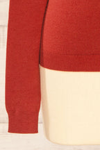 Derby Rust | Knit Turtleneck w/ Long Sleeves