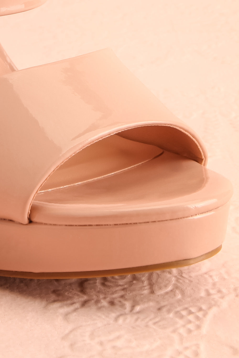 Dermale | Beige High Heel Sandals