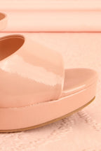 Dermale | Beige High Heel Sandals