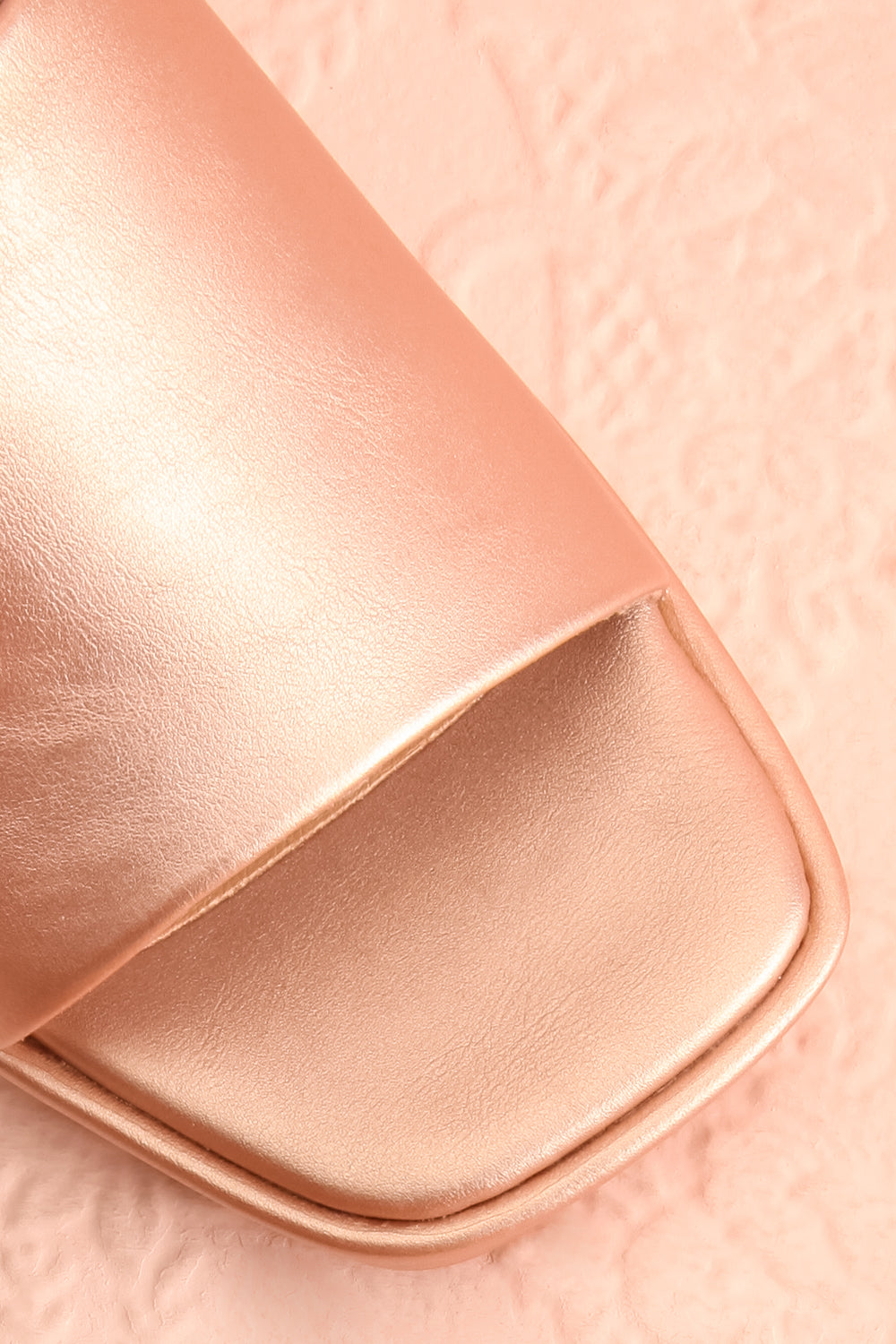 Dorisse Rose Gold | Heeled Mules