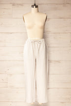 Fabriano | Light Grey Trousers Pants