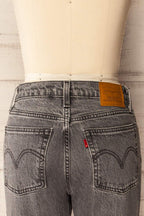 Fidenza | Slim Leg Grey Denim Pants