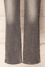 Fidenza | Slim Leg Grey Denim Pants