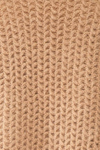 Francoise Taupe | Knit Open-Front Cardigan