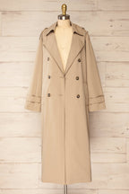 Gembloux Beige | Double Breasted Trench Coat