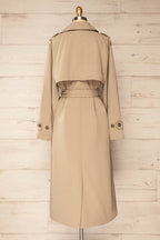 Gembloux Beige | Double Breasted Trench Coat