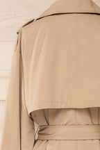 Gembloux Beige | Double Breasted Trench Coat
