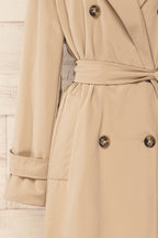 Gembloux Beige | Double Breasted Trench Coat