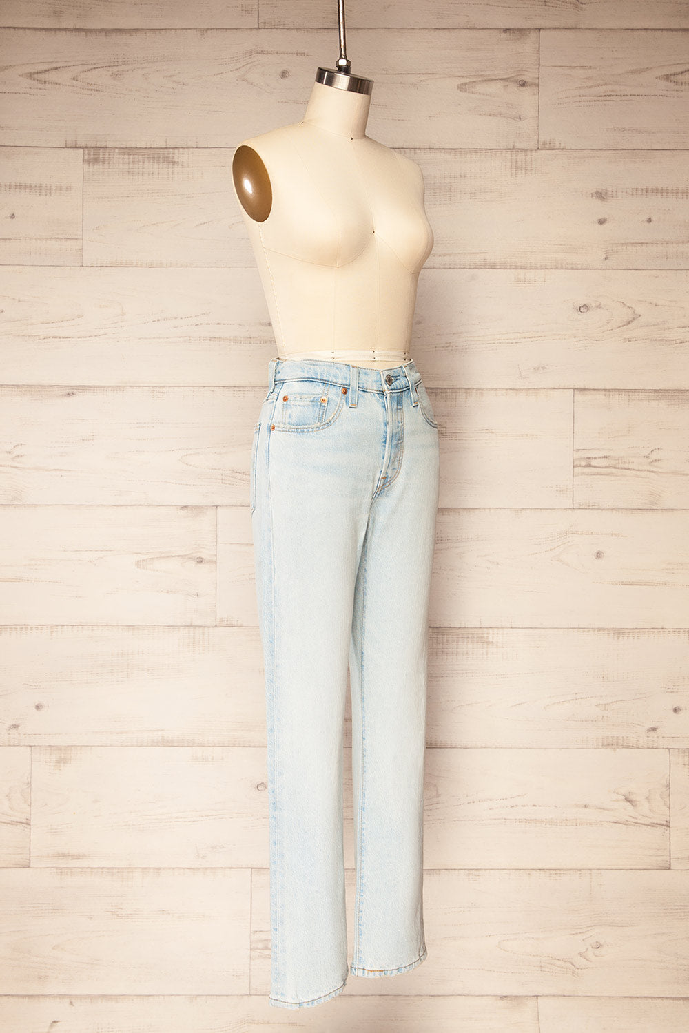 Genoa | High Rise Straight Leg Jeans