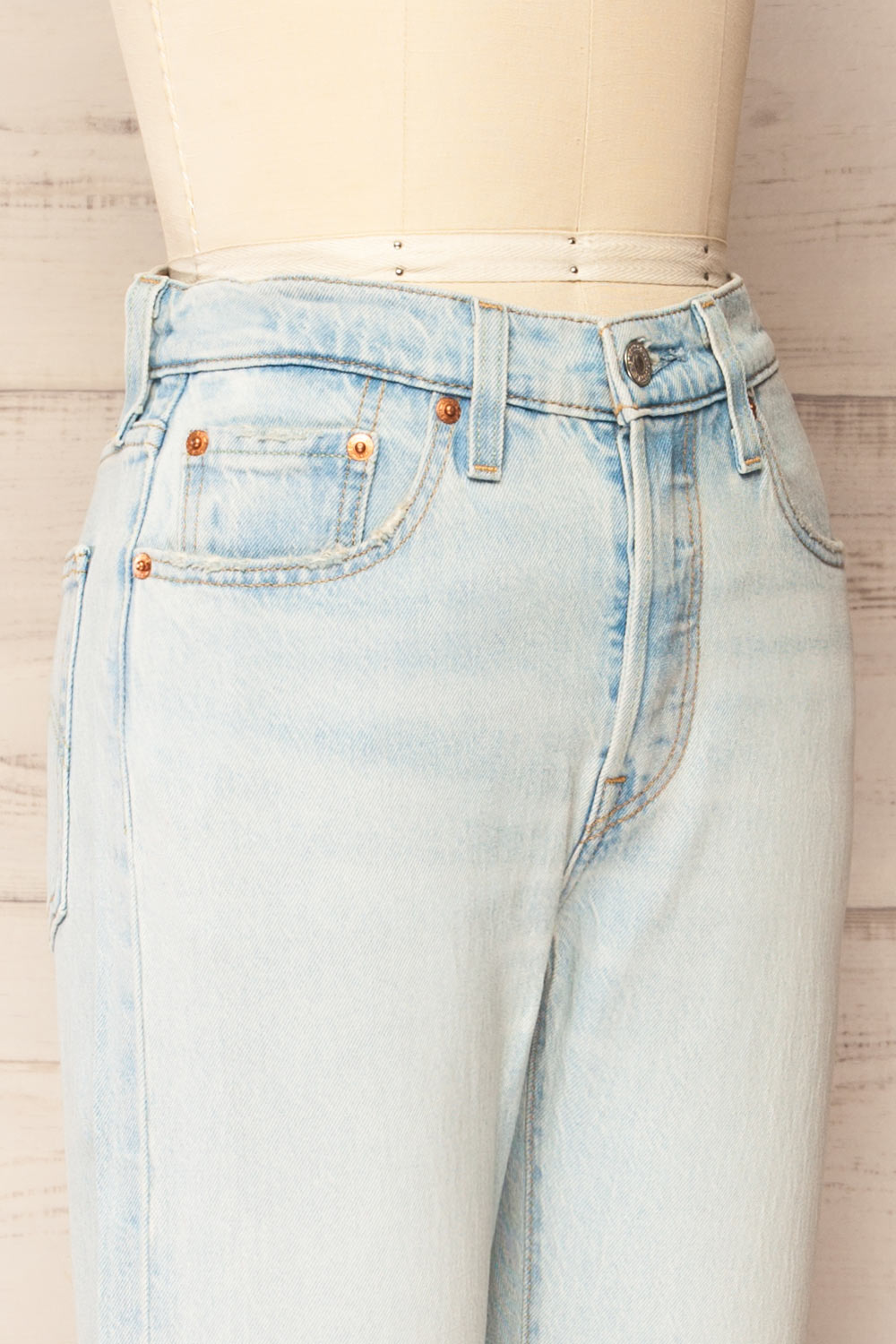 Genoa | High Rise Straight Leg Jeans