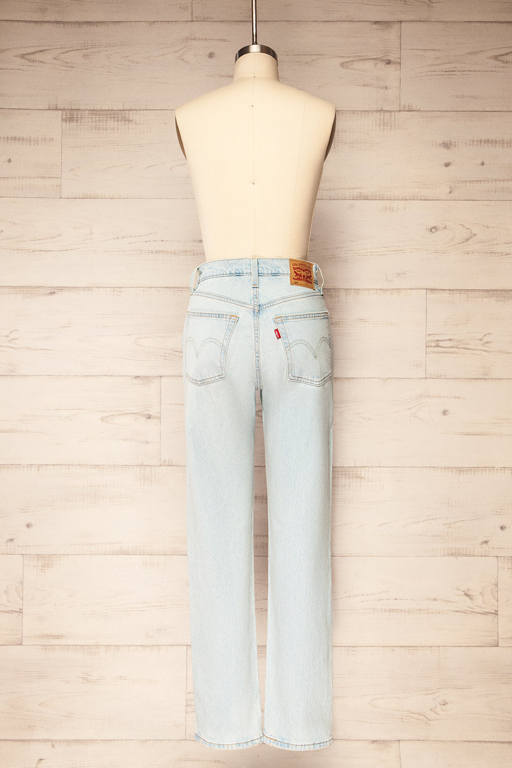 Genoa | High Rise Straight Leg Jeans