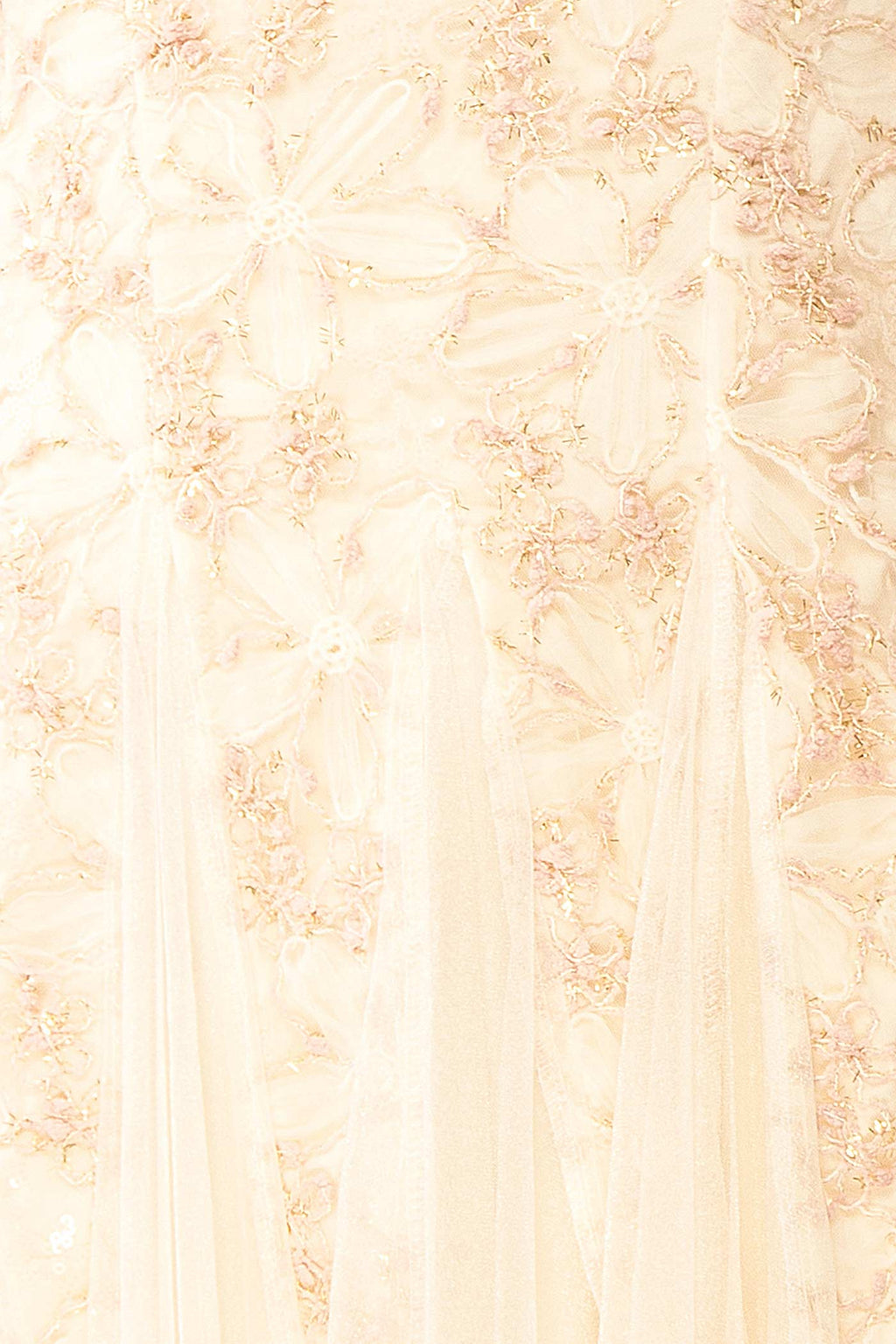 Jamie Pink | Midi Dress with Floral Lace