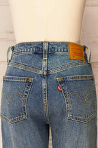 Kadapa | High Rise Straight Leg Jeans