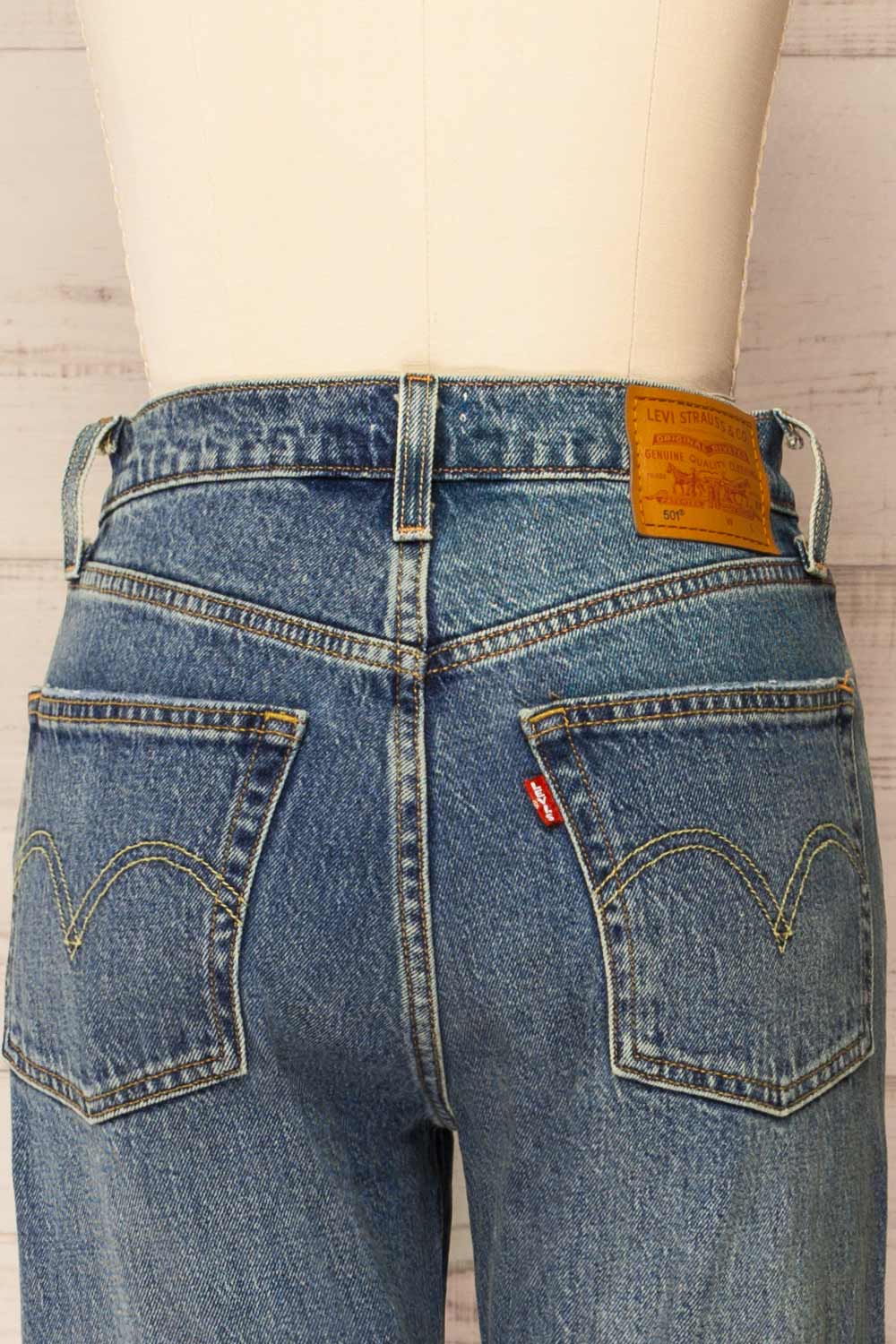 Kadapa | High Rise Straight Leg Jeans