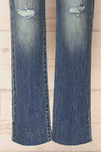 Kadapa | High Rise Straight Leg Jeans