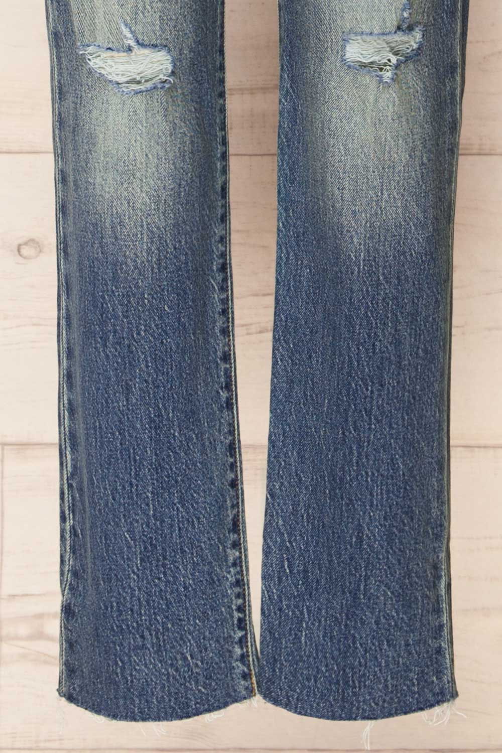 Kadapa | High Rise Straight Leg Jeans